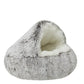 Plush Cave Bed for Cats and Small Dogs | Cozy Warm Soft Design