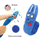 Dog Puzzle Feeder Interactive Toy | Indestructible Plush | Squeaky Fun