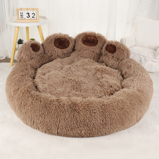 Calming Donut Bed for Cats & Dogs | #1 Anti-Anxiety Bed