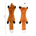 Simulated Animal Dog Toy | No Stuffing | Durable Plush | Squeaky Chew Toy
