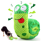 Dog Puzzle Feeder Interactive Toy | Indestructible Plush | Squeaky Fun