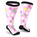 Non Binding Stretchy Socks With Triple Padding