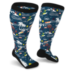 Non Binding Stretchy Socks With Triple Padding