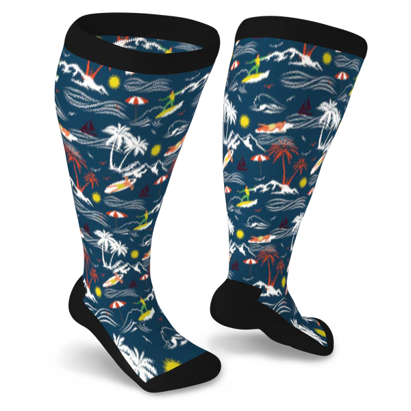 Non Binding Stretchy Socks With Triple Padding