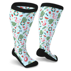 Non Binding Stretchy Socks With Triple Padding