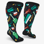 Non Binding Stretchy Socks With Triple Padding