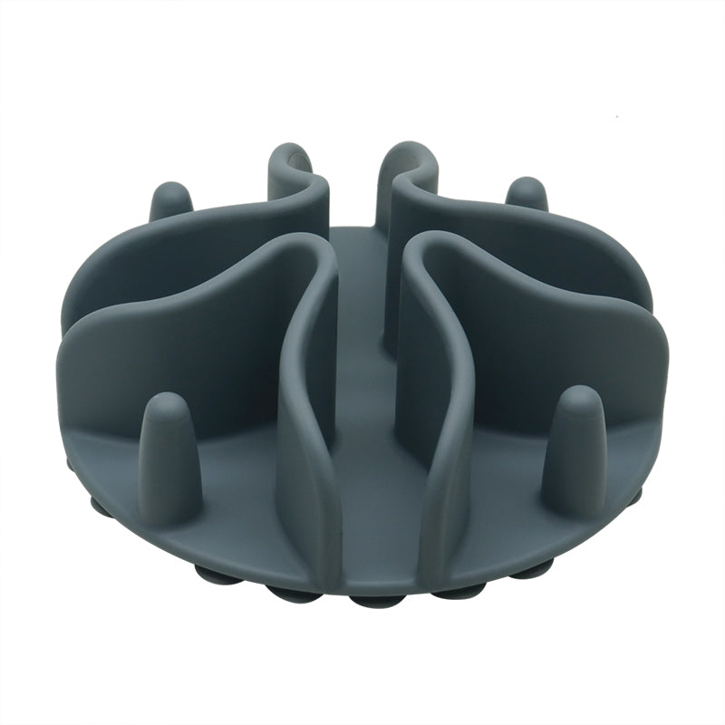 Pet Slow Feed Bowl Set | Stainless Steel | Set of 2