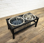 Pet Slow Feed Bowl Set | Stainless Steel | Set of 2