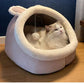 Cat Cave House Bed | Cozy Design | Built-In Toy for Fun