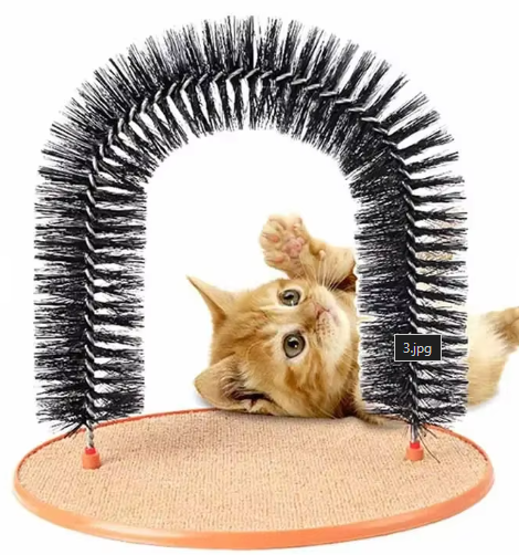 Cat Self Grooming Arch | Reduces Shedding | Promotes Healthy Coat