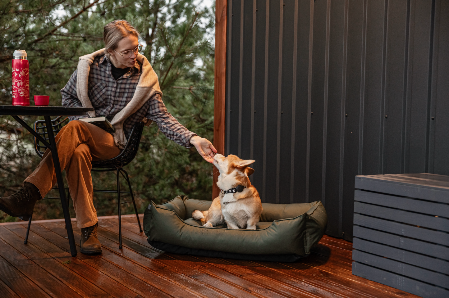 Waterproof Sleeper Dog Bed | Comfortable Support | Easy to Clean