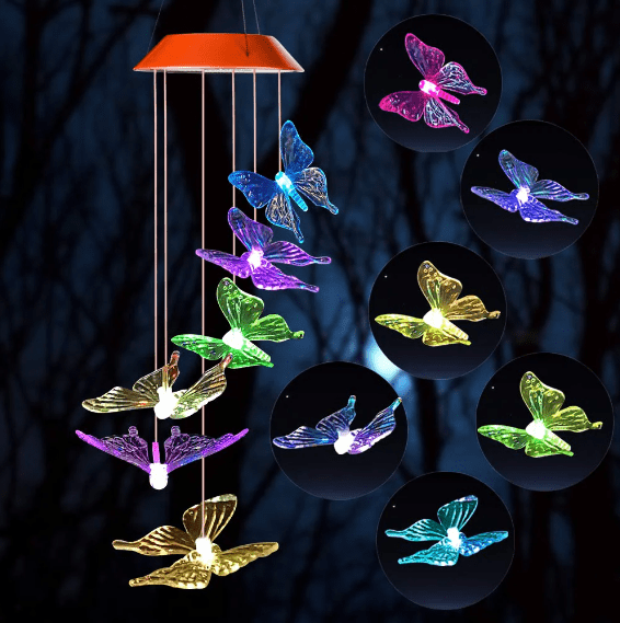 Solar Powered Butterfly Lights