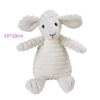 Plush Dog Toy | Bite Resistant Squeaky | Corduroy for Small Large Dogs