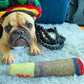 Interactive Dog Toy | Cigar Design Plush Squeaky | Chew Toy for Small Medium Dogs