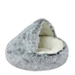 Plush Cave Bed for Cats and Small Dogs | Cozy Warm Soft Design
