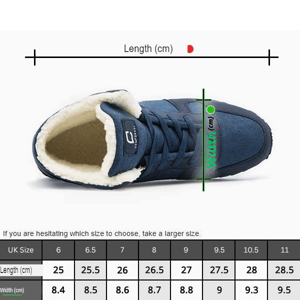 Men's Warm Shoes + Free Socks