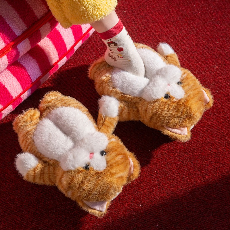 Animal Warm & Comfy Slippers (Adults Size)