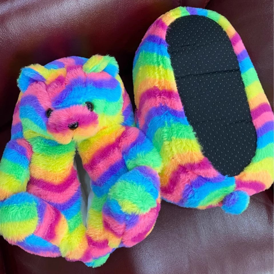 Animal Warm & Comfy Slippers (Adults Size)