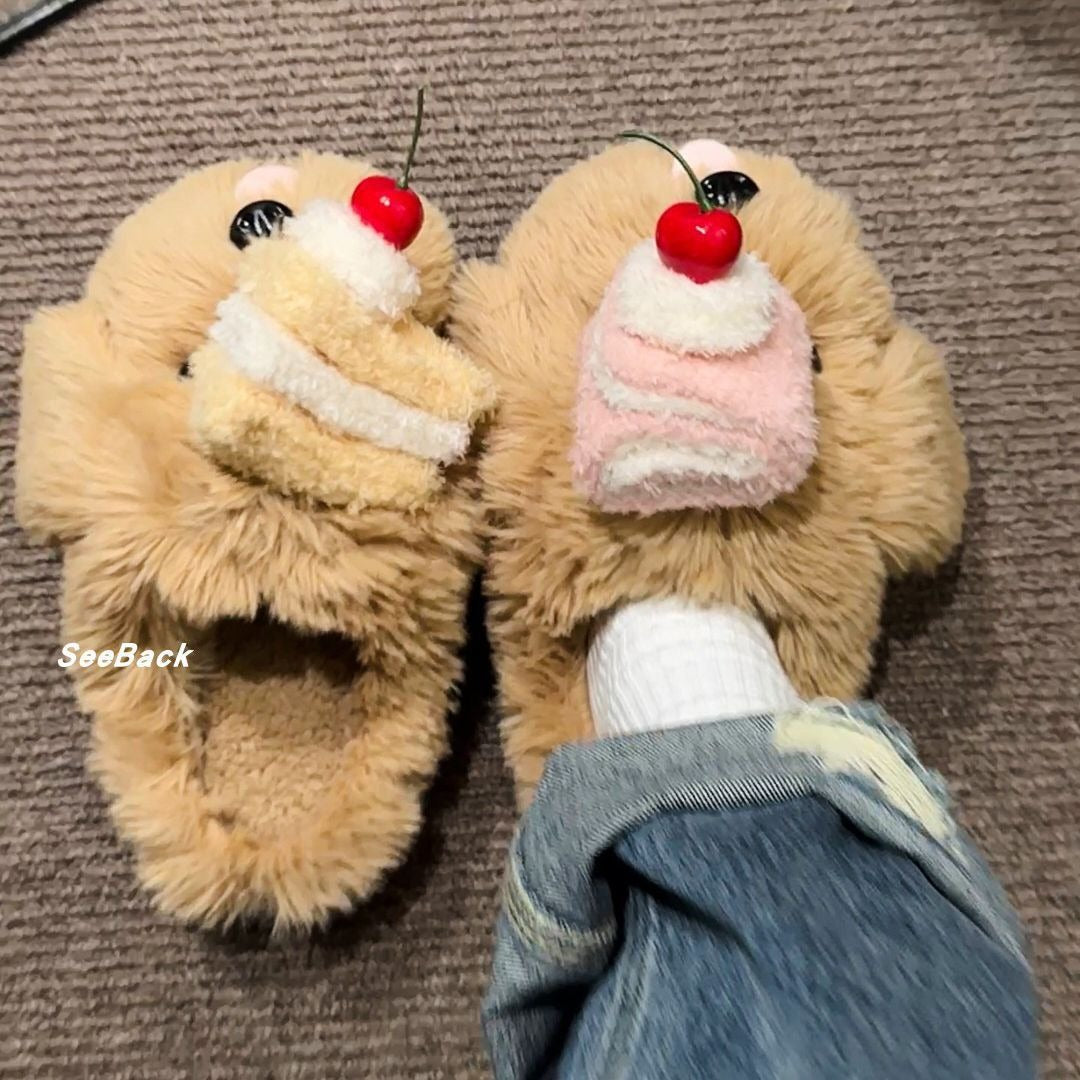 Animal Warm & Comfy Slippers (Adults Size)