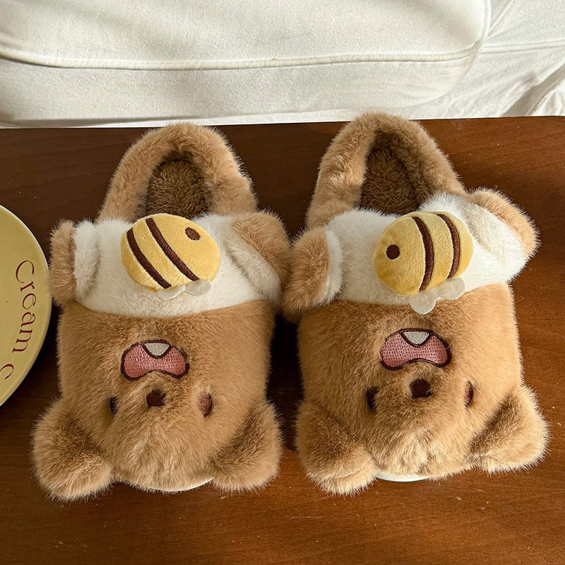 Animal Warm & Comfy Slippers (Adults Size)