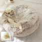 Plush Cave Bed for Cats and Small Dogs | Cozy Warm Soft Design