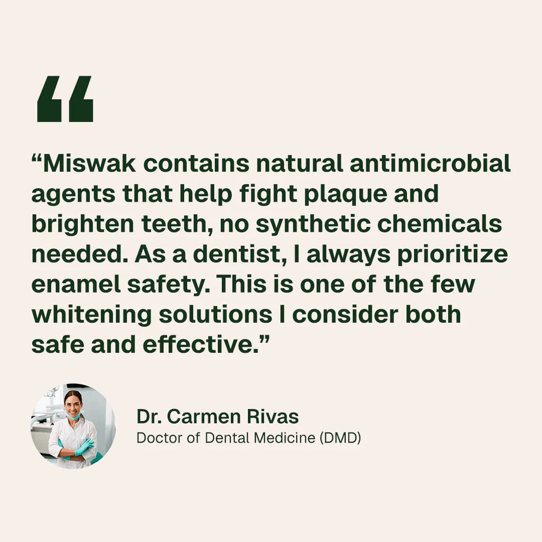 The Miswak - Nature's Toothbrush