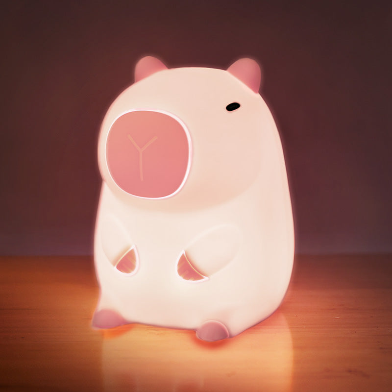 Capybara Squishy Night Light