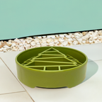 Pine Tree Slow Feeder Bowl for Dogs