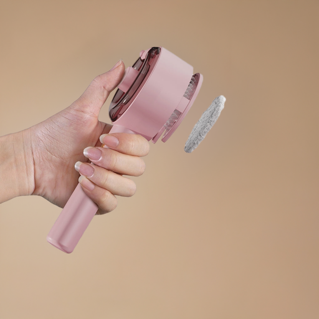 Self-Cleaning Pet Hair Remover Brush