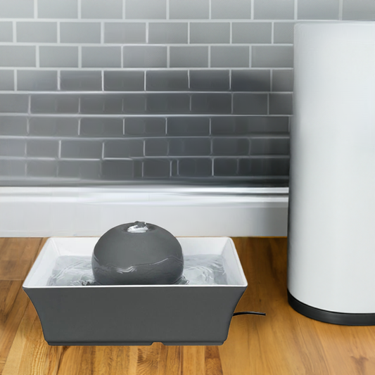 Pet Fountain Seascape | Fresh Filtered Water | Quiet Operation