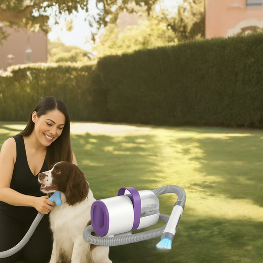 6-in-1 Pet Grooming Vacuum Kit