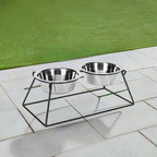 Elevated Double Dog Bowl