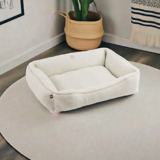 Furry Sleeper Dog Bed | Cozy Soft Warm for Ultimate Comfort