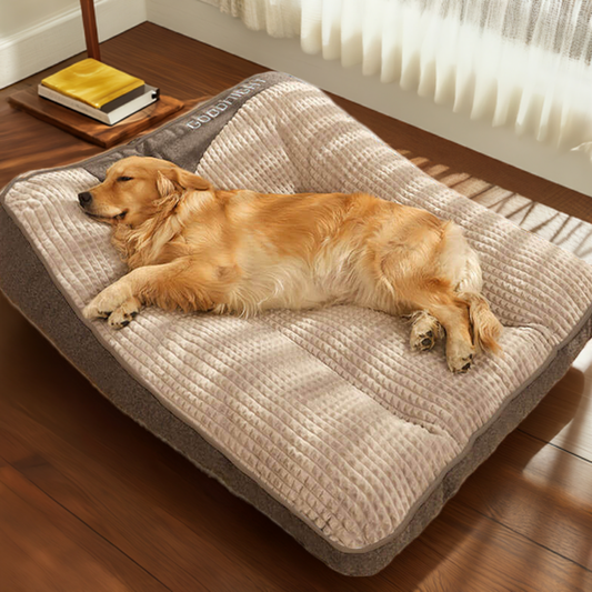 Large Thick Scratch-resistant Dog Bed | Spine Protection | Comfortable
