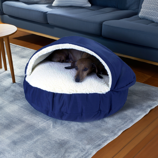 Cozy Dog Bed | Soft Plush Material | Machine Washable Design