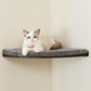 Corner Cat Shelf | Comfortable Cat Pad | Space-Saving Design