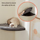 Corner Cat Shelf | Comfortable Cat Pad | Space-Saving Design