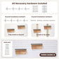 Cat Wall Steps Set of 2 | Wooden Climbing Shelves for Cats