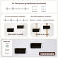 Cat Wall Steps Set of 2 | Wooden Climbing Shelves for Cats