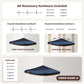 Corner Cat Shelf | Comfortable Cat Pad | Space-Saving Design