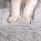 Fluffy Cat Bed | Cozy Warm Soft Design | Perfect for Cats and Kittens