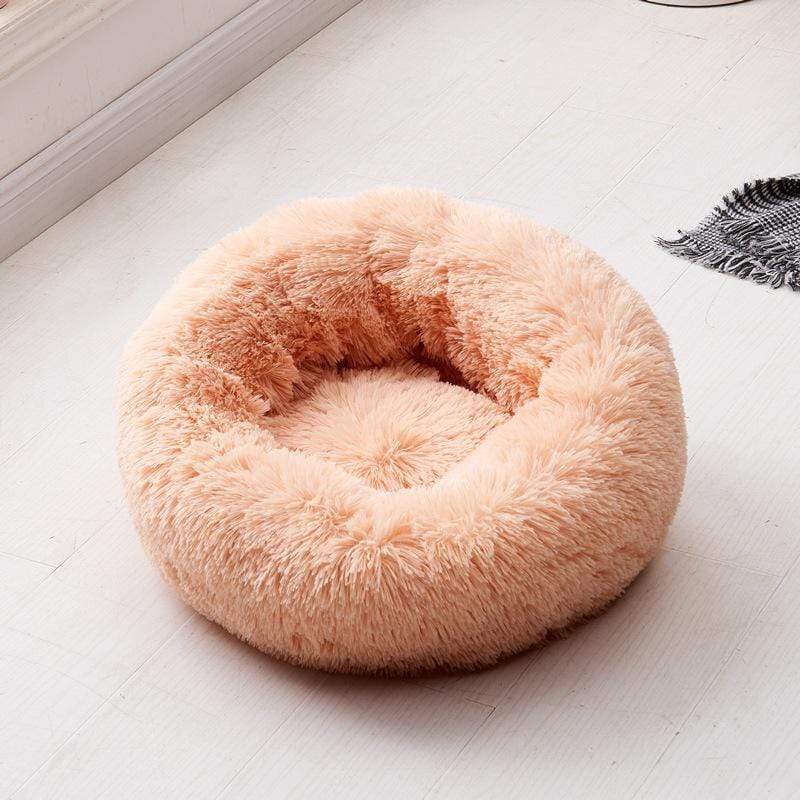 Fluffy Cat Bed | Cozy Warm Soft Design | Perfect for Cats and Kittens
