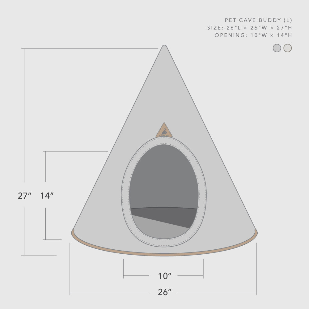 Pet Cave | Cozy Hideaway for Cats and Small Dogs | Soft Warm Design