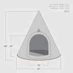 Pet Cave | Cozy Hideaway for Cats and Small Dogs | Soft Warm Design