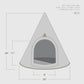 Pet Cave | Cozy Hideaway for Cats and Small Dogs | Soft Warm Design