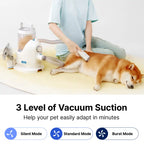 Dog Grooming Vacuum Kit | Effortless Cleaning | Quiet Powerful Suction
