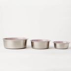 Ceramic Slow Feeder Dog Bowl | Reduces Bloating | Includes Acrylic Stand