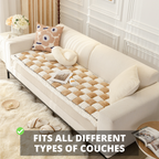 2-in-1 Furniture Protector Dog Bed | Thick Orthopedic Padding Non-Slip