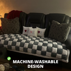 2-in-1 Furniture Protector Dog Bed | Thick Orthopedic Padding Non-Slip