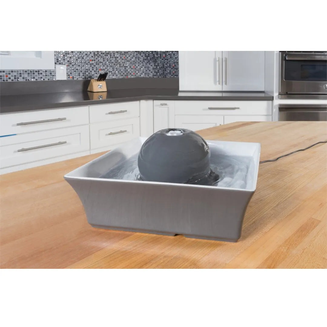Pet Fountain Seascape | Fresh Filtered Water | Quiet Operation